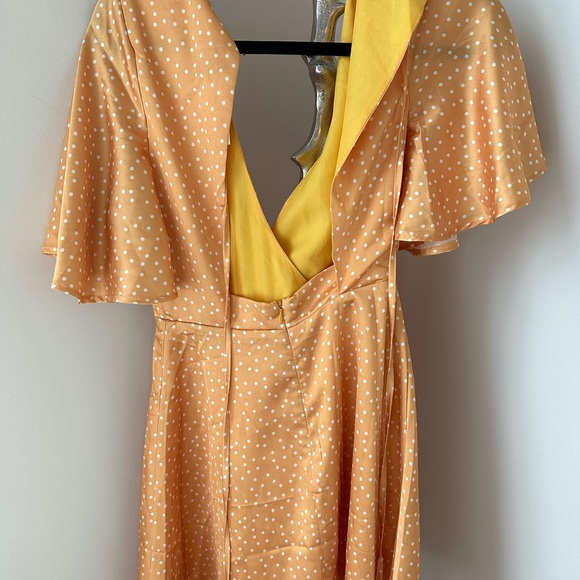 SHOWPO YELLOW MINI DRESS - Picture 2 of 3